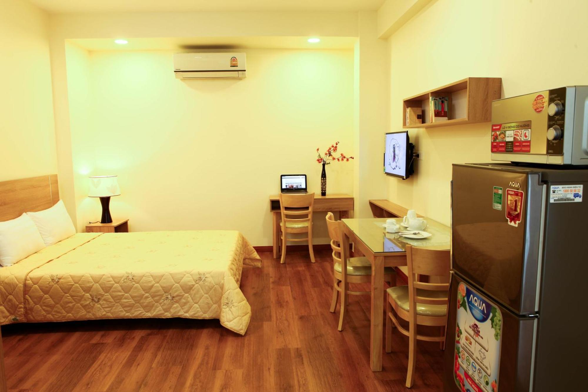 The Green View V Hotel & Serviced Apartment Хошимин Экстерьер фото